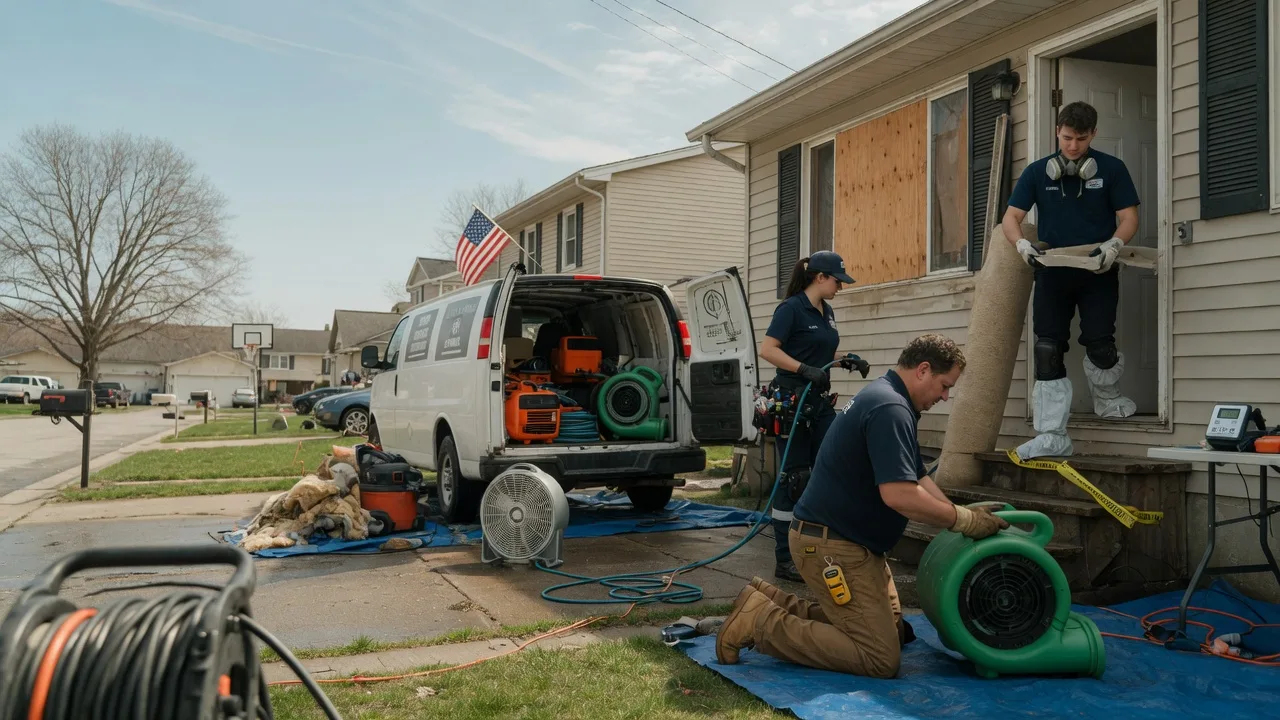 Water Damage Restoration in Ottoville, OH near me